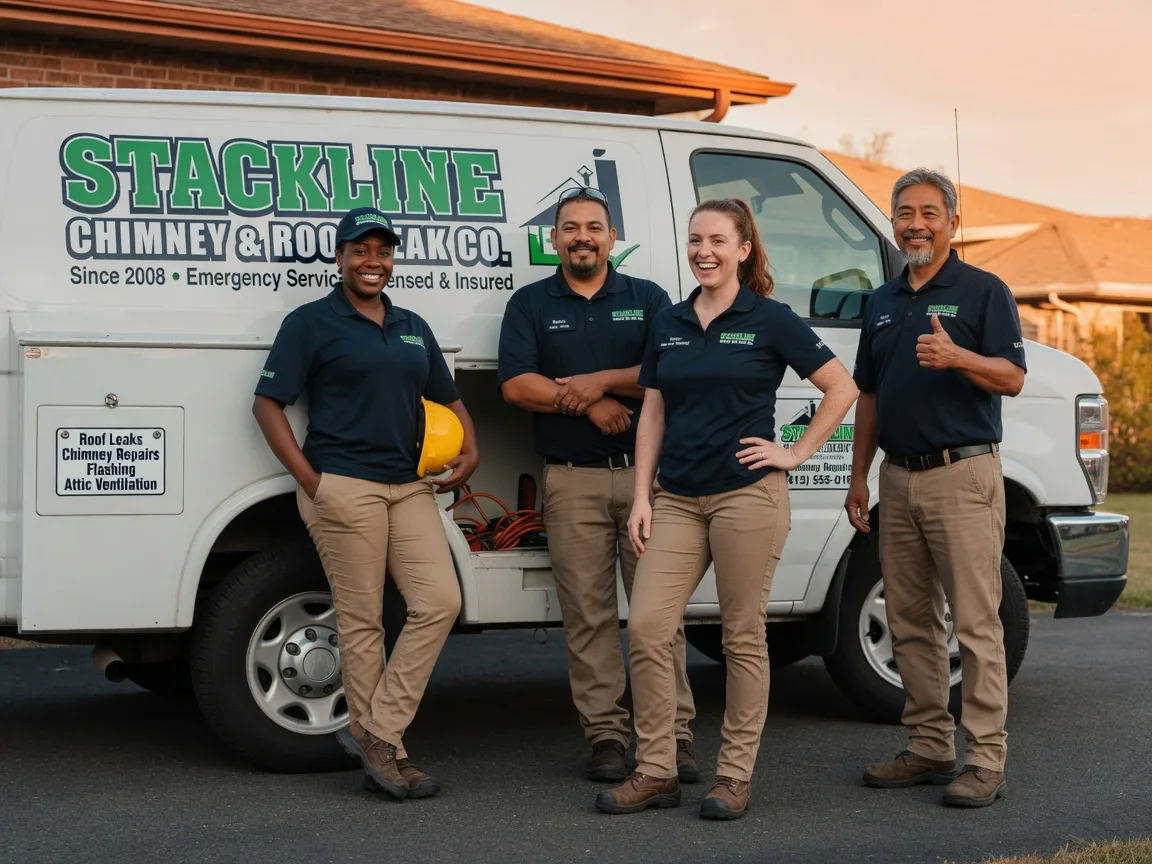 Chimney flashing repair company in Elk River, ID